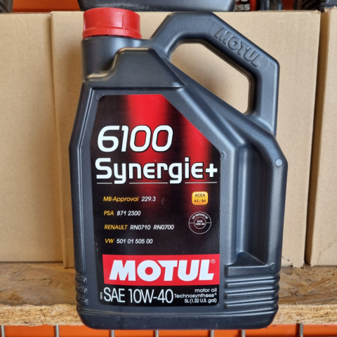 MOTUL 6100 SYNERGIE+ 10W40, 5L