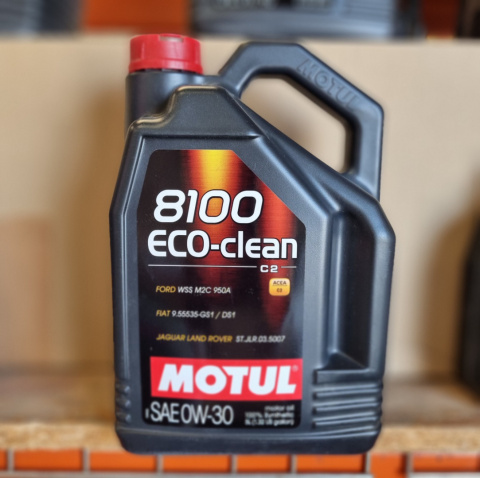 MOTUL 8100 ECOCLEAN 0W30, 5L