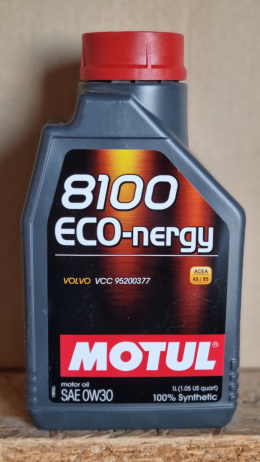 MOTUL 8100 ECONERGY 0W30, 1L