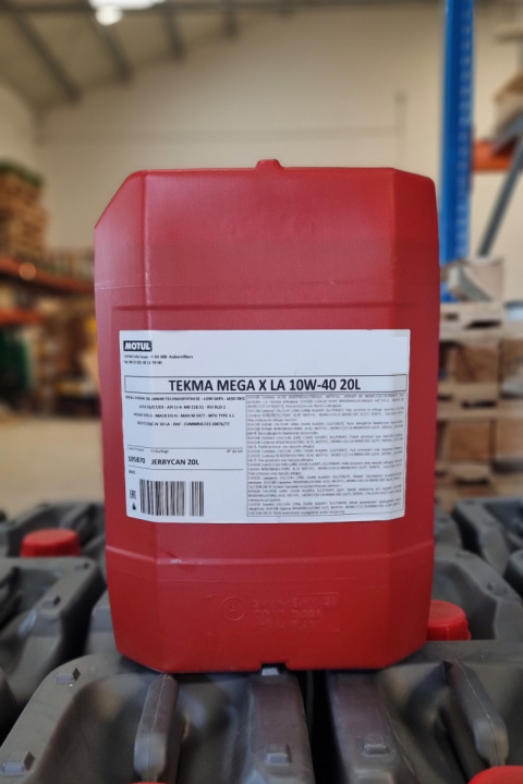 MOTUL TEKMA MEGA X LA 10W40, 20L