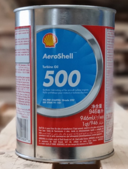 Shell AeroShell TURBINE OIL 500, 1QT/0,95L