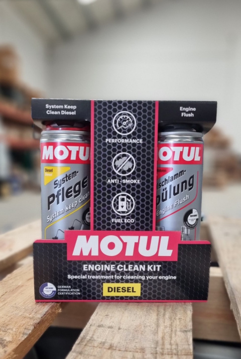 MOTUL ENGINE CLEAN KIT DIESEL (2x300ml) MOTUL ENGINE CLEAN KIT DIESEL (2x300ml)