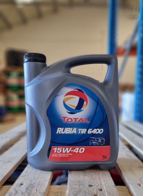 TOTAL RUBIA TIR 6400 15W40, 5L