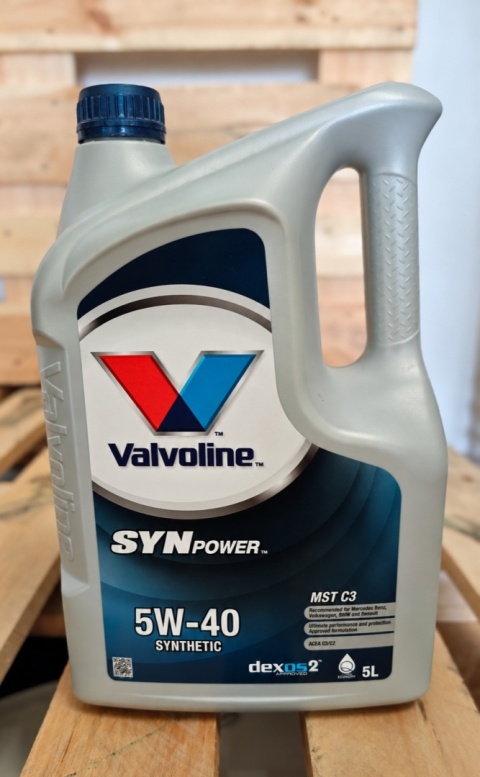 Valvoline Synpower MST C3 5W40, 5L
